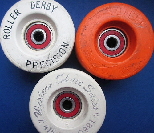 Vanathane rentals, and produced for "Roller Derby" and "Western Skate Sales"