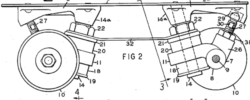 Charles Snyder's patented skates